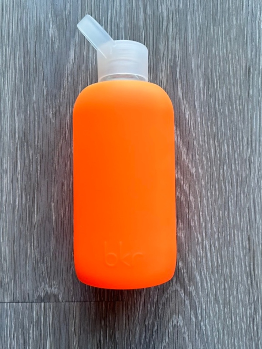 NEW bkr neon orange water bottle 500ml (16oz)